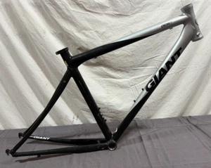 2008 Giant OCR3 Small Aluxx Aluminum Road Bike Frame Black/Silver Fast Shipping - Picture 1 of 9