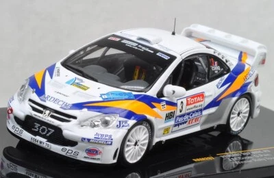 IXO 1/43 Peugeot 307 WRC 2006 Winner Rally France Touquet #3 Model Car - Image 1 of 4