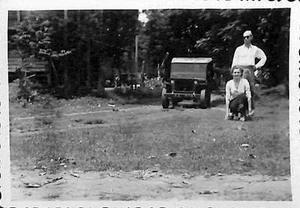 LAOS VIENTIANE PHOTO JEEP 1949 - Picture 1 of 2