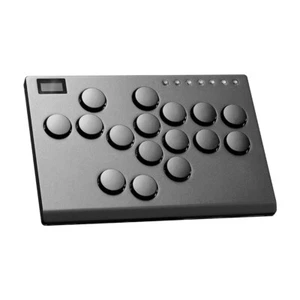 Haute42 M16 16-Button Aluminium Alloy All Button Arcade Controller for Hitbox - Picture 1 of 2