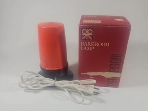 Vintage Paterson Darkroom Lamp Orange Light Safelight with Bulb Tested Dark Room - Picture 1 of 10