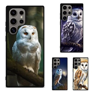 For iPhone SE4 16E 12 13 14 15 16 Pro Max Anti skid Case Bird Sanctuary Barn Owl - Picture 1 of 25