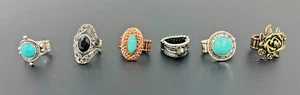 Lote De 6 ~ Anillos Paparazzi ~ Totalmente Nuevos - Imagen 1 de 4