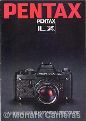 Pentax LX Camera & Lens Brochure, 1981 3200 ASA Version. More Leaflets Listed - Image 1 of 3