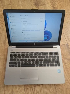HP 250 G6 Core i5 7200U 2.7Ghz 8GB RAM 256GB SSD 15.6" Full HD Laptop 2308 - Picture 1 of 8