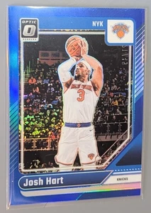 2024-25 Panini Donruss Optic, Josh Hart, #102, Knicks, BLUE SP, # /49 - Picture 1 of 4