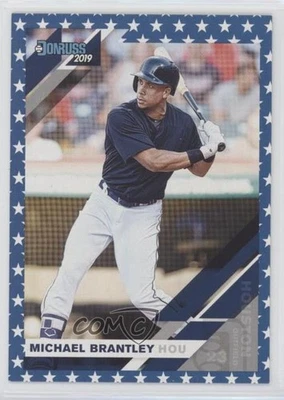 2019 Panini Donruss Independence Day Michael Brantley #63 - Image 1 of 2