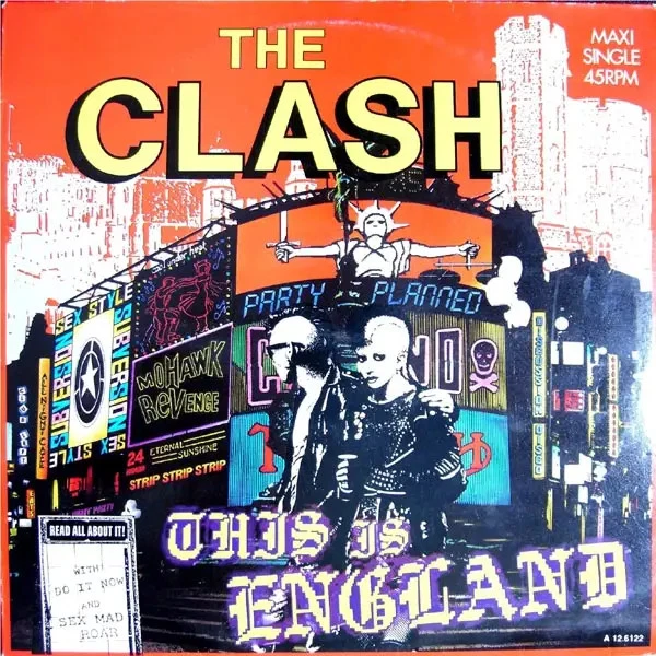 The Clash This Is England Vinyl Single 12inch NEAR MINT CBS - Bild 1 von 1