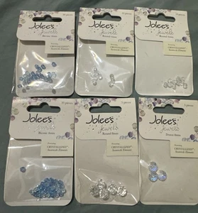 Lote de 6 Paquetes JOLEE’S JEWELS Elementos Swarovski Cristalizados Nuevos Diferentes - Imagen 1 de 5