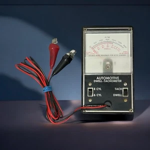 Tachimetro vintage Lafayette Automotive Dwell - Foto 1 di 4