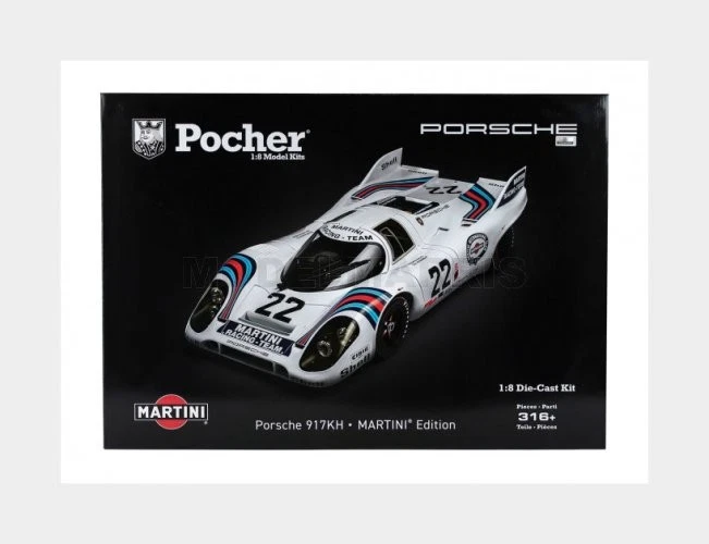 POCHER HK122F PORSCHE - 917K 4.9L TEAM MARTINI RACING N 22 WINNER 24h LE MANS 19 - Immagine 1 di 2