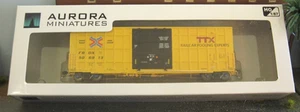 Aurora Ho 50' Gunderson 6376 cf Hi-Cube Boxcar #305018 FBOX/TTX Railpool NIB - Picture 1 of 7