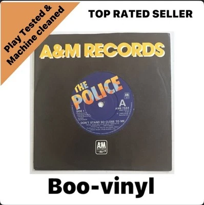 The Police ~ Don't stand so close to me 7” Vinyl Record EX / VG+ - Image 1 of 4
