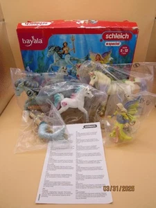 Neu im Karton~Schleich~BAYALA STARTER SET~72178~Eyela~Feya~Pegasus~Sea Unicorn~Seepferdchen - Bild 1 von 6