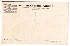 RENE Vintage 1930's Dornier Wal Seaplane Italy Navigazione Aerea Air Navigation - Picture 1 of 2