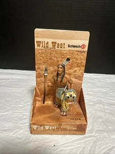 Schleich Wild West Serie (70308) Sioux Scout Indianer Spielzeug Figur - Bild 1 von 6