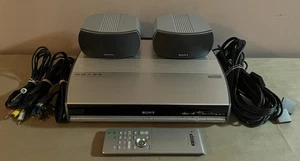 Sony Super Audio CD DVD Receiver HCD-X1 W/ Speakers, Cables, & Remote - WORKS!!! - Picture 1 of 24