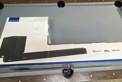Insignia 2.1 Channel Soundbar Wireless Subwoofer *READ* NS-HTSB2123 #3927 - Image 1 of 2
