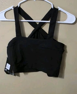 Avia Cross Back Sport BH schwarz für Damen Gr. S (4-6) hochgeschlossen, sportlich Neu! - Bild 1 von 10