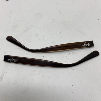 PIEZAS BRAZO TEMPLO MARRÓN MAUI JIM ESTRELLA DE MAR MJ 744-01 LQ20 Foto 1 de 4