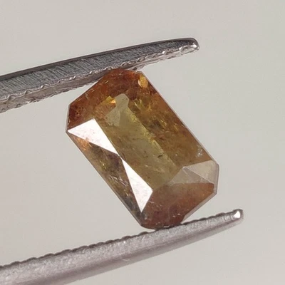 Hermoso corte radiante marrón axinita raro limitado natural de 1,35 quilates, África-9328 Foto 1 de 2