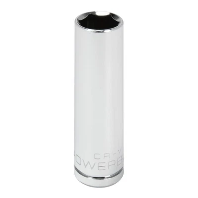 Powerbuilt 1/4 Inch Drive x 10 MM 6 Point Deep Socket - 648302 - Image 1 of 4