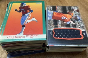 Lot of 173 Denver Broncos NFL Team Card Rookies Parallels Stars 1977-2012 GU VTG - Bild 1 von 5
