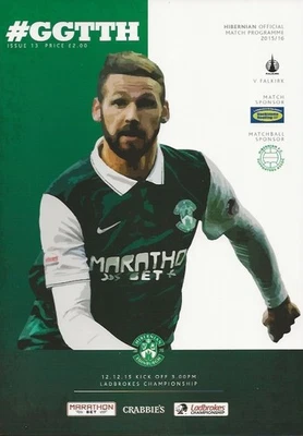 Hibernian v Falkirk Scottish Championship 12th December 2015 - Image 1 of 4