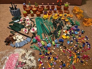Lego BOTANICAL Flowers Big LOT Orchids, Wedding Bouquet, Tiny Plants, And More! - Picture 1 of 18