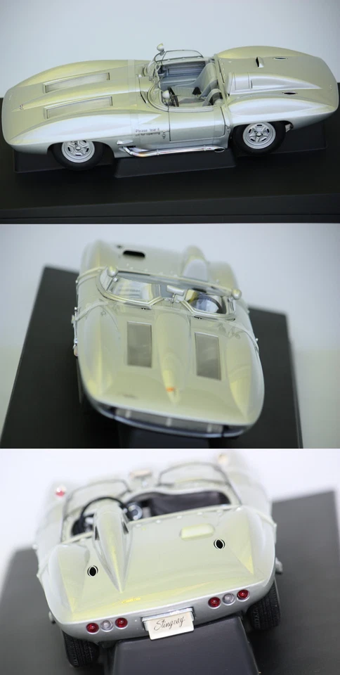 Autoart Chevrolet Corvette Stingray 1959 Silver 1/18 71000 21 - Photo 1/1