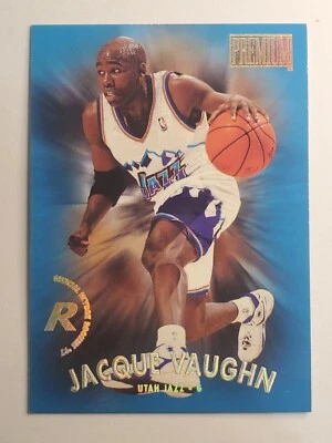 1997-98 SkyBox Premium #163 Jacque Vaughn RC!!! ~ Utah Jazz ROOKIE!!! - Image 1 of 2