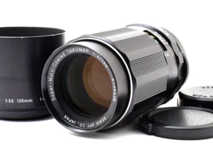 PENTAX Super Multi Coated TAKUMAR 150mm F/4 MF Lens Black From Japan - Picture 1 of 12