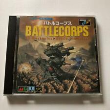Victor Battlecorps Sega Mega CD 3D Shooter Game Japanese Retro Game Used Japan 
