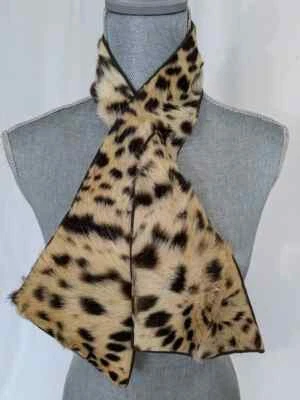 Bufanda vintage 100 % piel genuina Foto 1 de 3