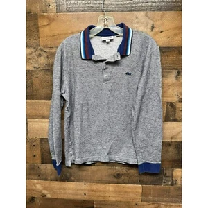Lacoste Regular Fit Youth Boy's Long Sleeve Polo Size Medium - Picture 1 of 4