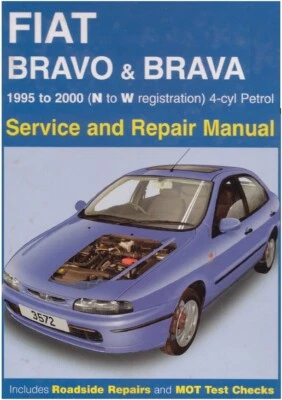CD MANUALE OFFICINA FIAT BRAVO BRAVA 1.2-1.4-1.6-1.8 1995-2000 Petrol - Inglese* - Immagine 1 di 2