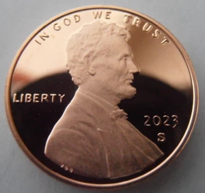 2023 S 1C Lincoln Deep Cameo Proof Cent - Picture 1 of 6