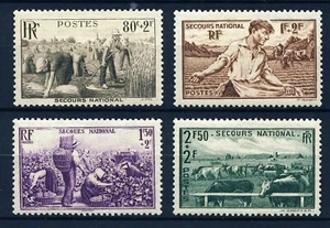 FRANCE . 1940 National Relief (B104-107) . Mint Hinged - Picture 1 of 1