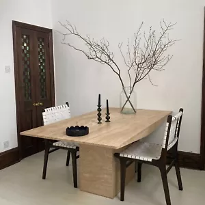 travertine dining table - Picture 1 of 1