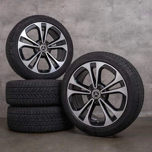 Mercedes C-Klasse Winterräder 18 Zoll W206 S206 Felgen A2064016200 schwarz - Bild 1 von 5