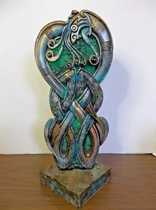 VERY RARE Gill Hobson Celtic Light Sculpture Soul Journeys Savage Garden Signed - Picture 1 of 23