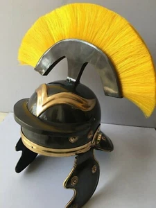 Cavaliere Medievale 18g Acciaio Centurione Romano Armatura Casco Replica Oggetto Halloween - Foto 1 di 3