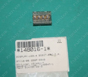 QDSP-6549, 6549 9810 E LED Display 4 Digit Alphanumeric Display - Picture 1 of 3