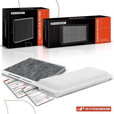 1x Engine & 1x Activated Carbon Cabin Air Filter for Lexus RX400h 2006 2007 2008 - Image 1 of 4