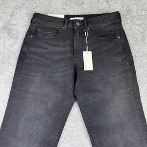 Warp Weft Jeans Herren 28x32 Black Ord Chicago Straight - Bild 1 von 13