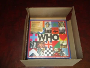THE WHO 45 RPM SINGLES BOX WITH COLLECTORS ORIGINAL RELEASE 2/2/21 CARDBOARD SET - Picture 1 of 2