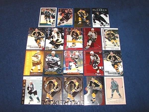KYLE MCLAREN SHARKS BRUINS 19 CARDS MOSTLY INSERTS PARALLELS NUMBERED (18-38) - Picture 1 of 1