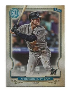 BRIAN ANDERSON 2020 Topps Gypsy Queen Base Card Miami Marlins (#110) - Picture 1 of 2