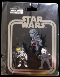 (Rare) Star Wars Celebration Anaheim 2022 Road To Celebration Set The Bad Batch - Picture 1 of 2