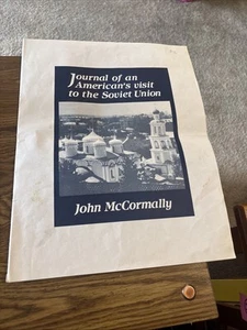 Journal of An American's Visit To the Soviet Union, John McCormally 1984 - Picture 1 of 5